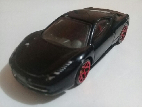 Hot Wheels Ferrari 458 Italia Negro 