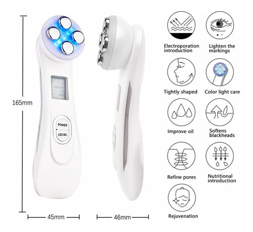 Rf Beleza Facial Ems Cuidados Com A Pele Anti Rugas