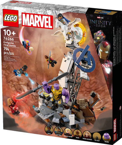 Kit Lego Super Heroes 76266 Batalla Final De Endgame 794 Pz
