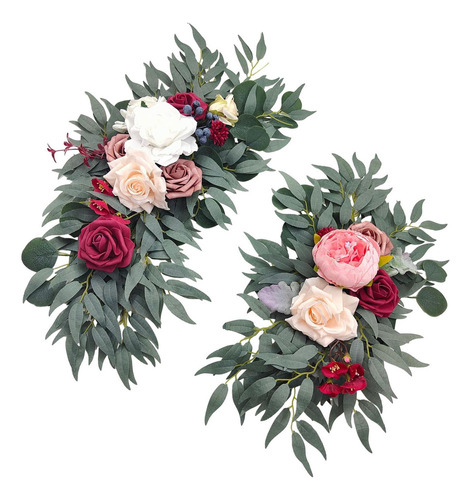 Arreglo Floral De Flores De Arco De Boda Para Mesa De