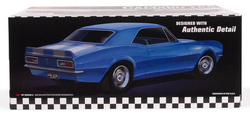 Modelo A Escala Amt 1967 Chevy Camaro Z28 1:25 Detalles