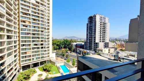 Edificio Av. Irarrázaval (1 Est. 1 Bod.) Vista Poniente Pi