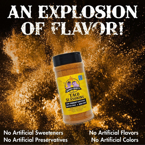 Condimento Para Tacos Smoke N Sanity - Condimentos Bajos En