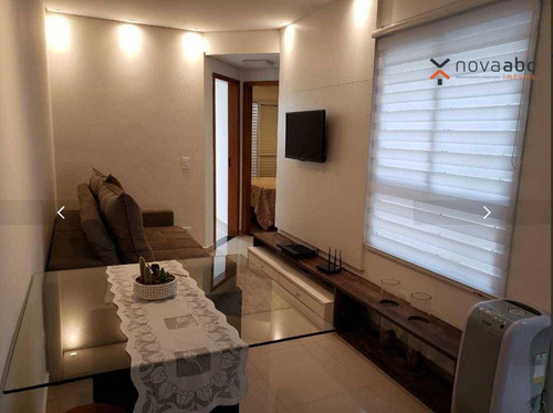 Apartamento Com 2 Dormitórios À Venda, 51 M² Por R$ 245.000 - Jardim Utinga - Santo André/sp - Ap1836