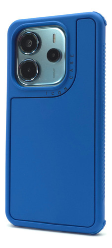 Funda 3 En 1 Para Redmi Note 14 4g Case Uso Rudo Protector Supreme - Azul Rey Redmi Note 14 4g