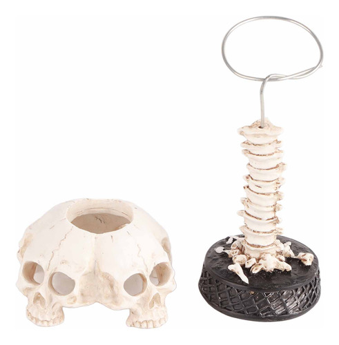 Lámpara De Mesa Skeleton Night Halloween Industrial