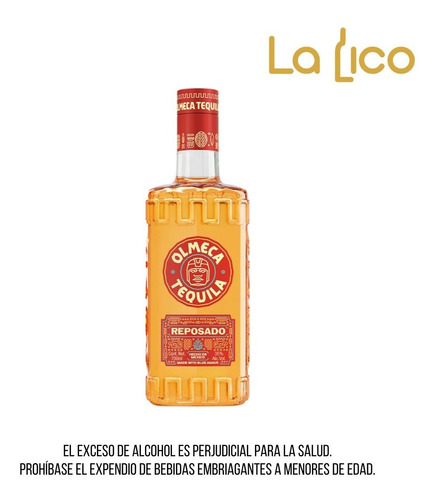 Imagen 1 de 1 de Tequila Olmeca Reposado 35° 700ml - mL a $103