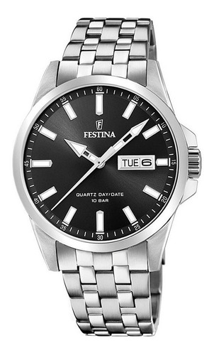 Reloj Festina Hombre Acero Doble Calendario F20357/4