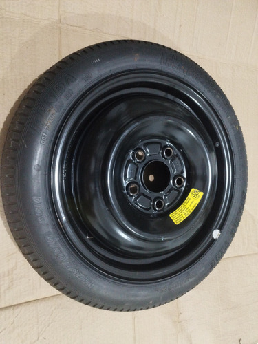 Roda Estepe Honda Civic 2012 A 2016 T125/70/d15 Original Preto (Usado)