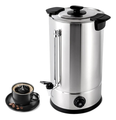 Termo Hervidor Eléctrico Acero Inoxidable 15 Lts