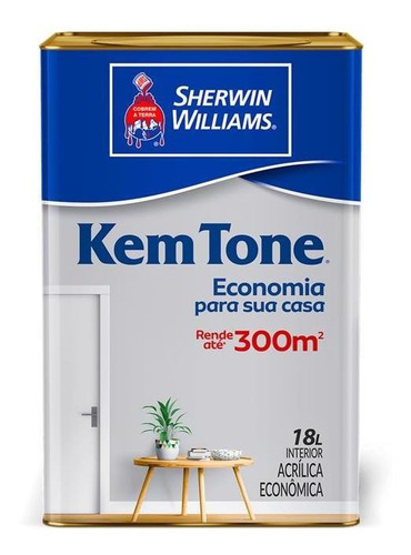 Imagen 3 de 4 de Pinturas Sherwin Williams Kem Tone Mate Promo 36 Lts