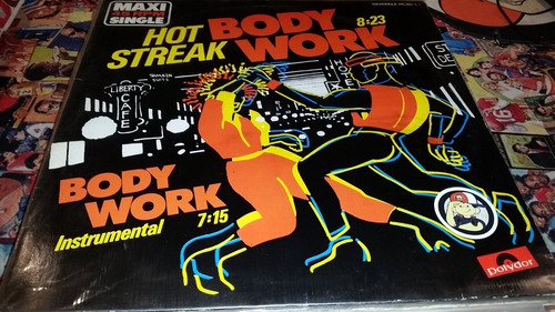 Hot Streak Body Work Vinilo Maxi Germany Temazo 1983