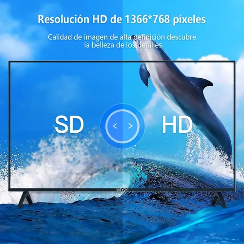 Pantallas Smart Tv 24 Pulgadas Weyon Android Hd Television