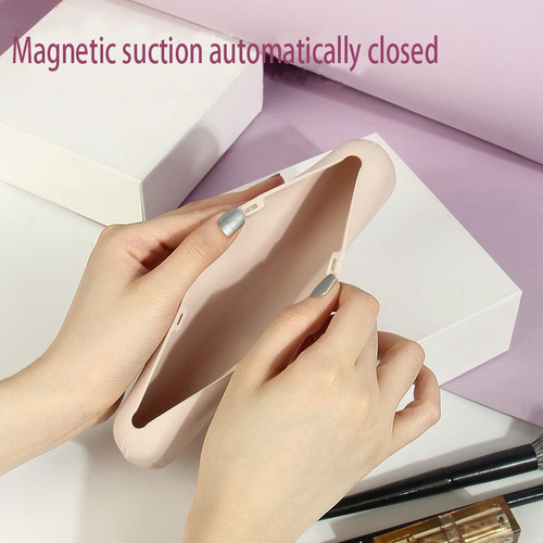 . Soporte Magnético Funda For Brochas De Maquillaje Silicona