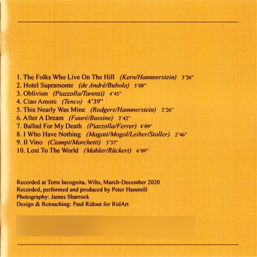 Peter Hammill Cd Translation Europa+booklet Cerrado C/envio