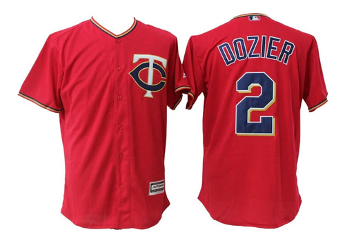 Imagen 1 de 1 de Camiseta Casaca Baseball Mlb Ct Dozier 2