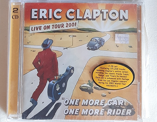 Eric Clapton - Live On Tour 2001 Cd Doble Nacional Como Nuev Estándar (Usado)