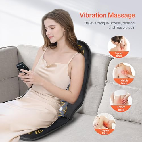 Cojín De Masaje Con Calor Cojín De Masaje Vibratorio Para Si