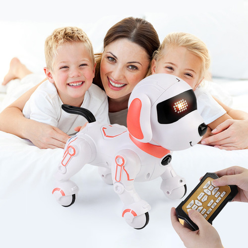 Programa Rc Robot De Juguete Para Perros Con Control Remoto