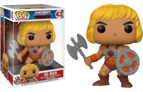 Funko Pop He-man #43 10 Pulg (jumbo) (Usado)