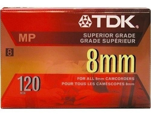 Tdk P6120mp 8 mm Mp Premium Cinta De Video