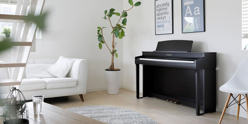 Piano Kawai Cn201 Teclado 88 Tecla Bluetooth Mueble Banqueta Color Negro