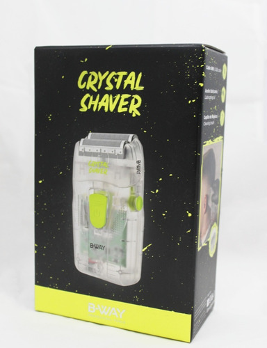 Imagen 7 de 7 de Maquina Afeitadora Inalambrica B-way Crystal Shaver