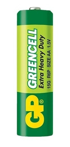 Pila Gp Greencell Carbón Zinc - Batería Doble A
