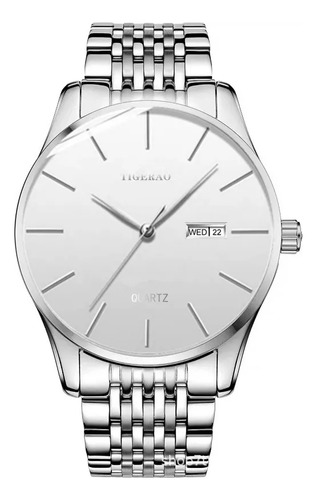 Reloj De Pulsera De Cuarzo For Hombre, Impermeable, De Acer