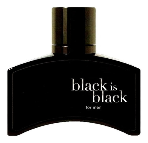 Perfume Black Is Black Para Hombre De Nuparfums Edt 100ml