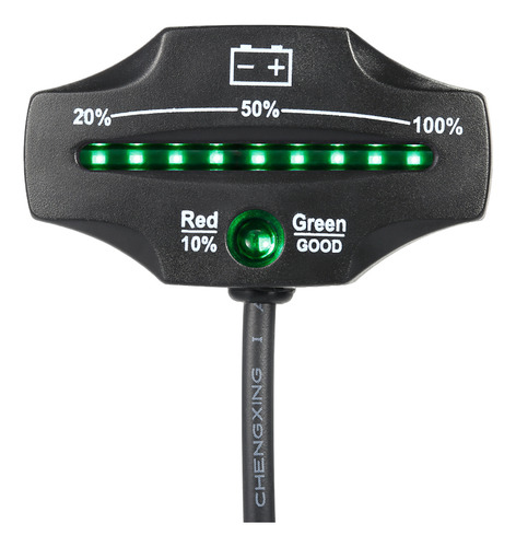 Nivel De Batería Led Para Vehículos: Carritos De Golf De 12