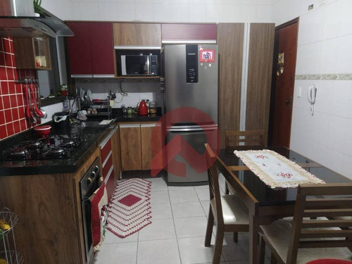 Imagem 13 de 16 de Apartamento Com 2 Dormitórios À Venda, 86 M² Por R$ 260.000,00 - Parque Bitaru - São Vicente/sp - Ap2967