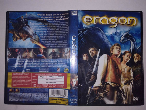 Eragon Jeremy Irons Joss Stone Carlyle Dvd Nac Dob Sub 
