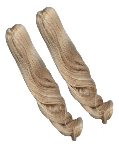 Mt Peluca De Pelo Rizado For Muñecas Con Forma De Bola De