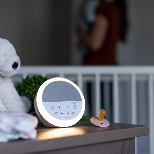 Máquina De Ruído Branco Yogasleep Nod 20 Sons Usb Brancos