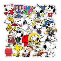 Comprar Snoopy Stickers Vinilo Calcos Ultra Resistentes Autos Termos