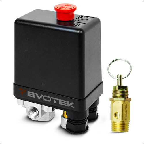 Pressostato Automático 80-120 Libras Compressor Schulz Tekna