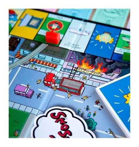 Juego de mesa Monopoly Los Simpsons Hasbro 9770
