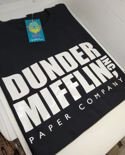 Camiseta Camisa The Office Dunder Mifflin Camisa Séries Geek Nerd - Dking  Creative