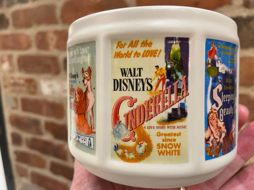 Taza Peliculas Clasicas De Disney Store Alto Relieve 3d