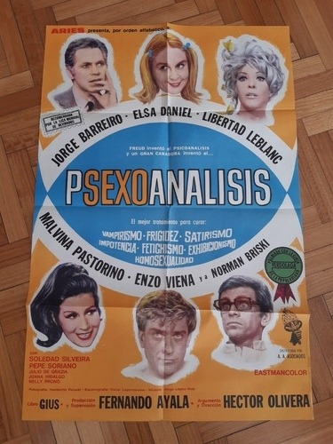 Poster De Cine / Psexoanálisis / Libertad Leblanc - N Brisky