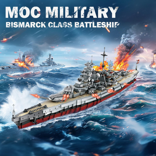 Juego De Bloques De Construcción De Bismarck Bismarck De De