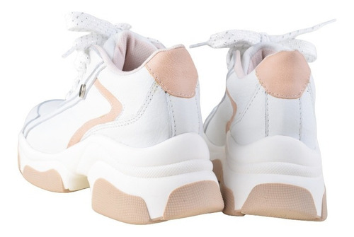 Imagen 7 de 8 de Zapatillas Urbanas De Mujer De Cuero Abigail - Ferraro