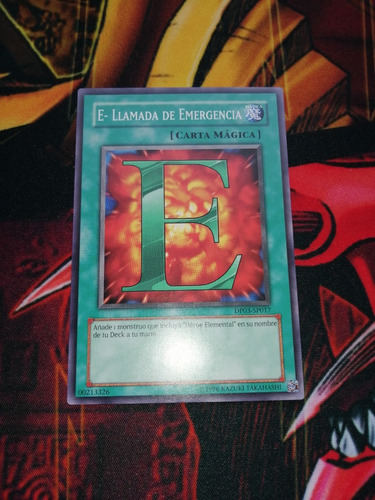 E Llamada De Emergencia Yu-gi-oh! Original Konami