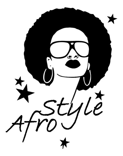 Adesivo De Parede - Afro Style 115x60cm