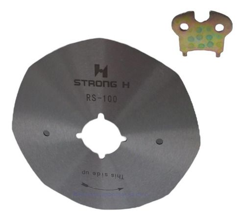 Imagen 3 de 3 de Kit Cuchilla Octagonal Strong + Llave Cortadora De Tela