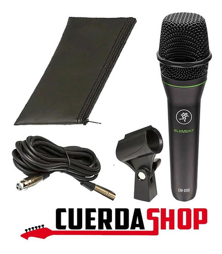 Microfono Dinámico Mackie Em-89d Vocal Instrumental