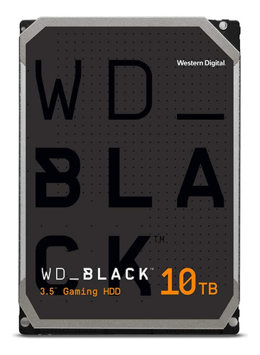 Wd Black Disco Duro Interno De 3.5 Pulgadas Y 10 Tb
