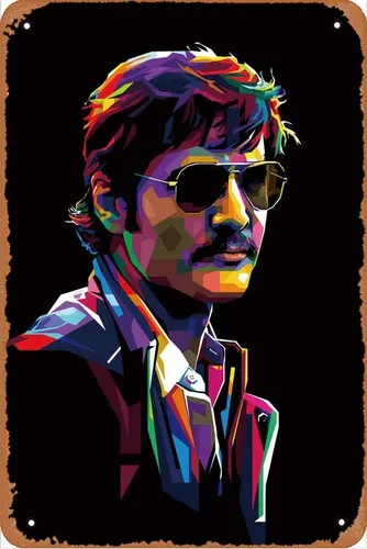 Pedro Pascal Pop Art Illustration Wpap Poster 8 X 12 Pulgada