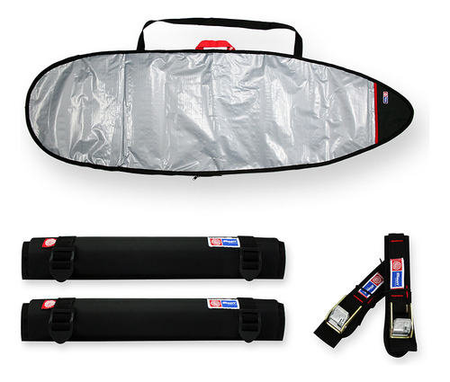 Capa Surf Refletiva C/ Fita Rack E Tubo Espuma - Maori